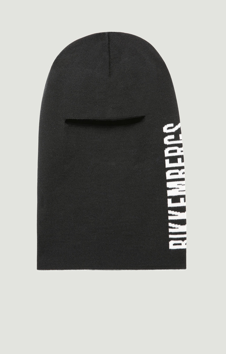 Men's balaclava hat, BLACK/WHITE Men's balaclava hat, BLACK/WHITE, hi-res-1