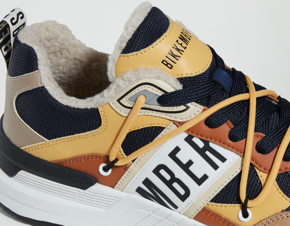 Dunga M men's sneakers, YELLOW/BLUE/BROWN Dunga M men's sneakers, YELLOW/BLUE/BROWN, hi-res-1