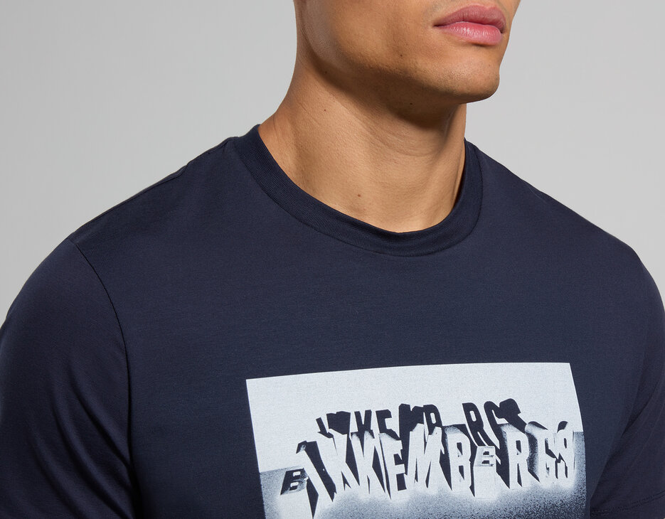Men's print T-shirt, DRESS BLUES Men's print T-shirt, DRESS BLUES, hi-res-1