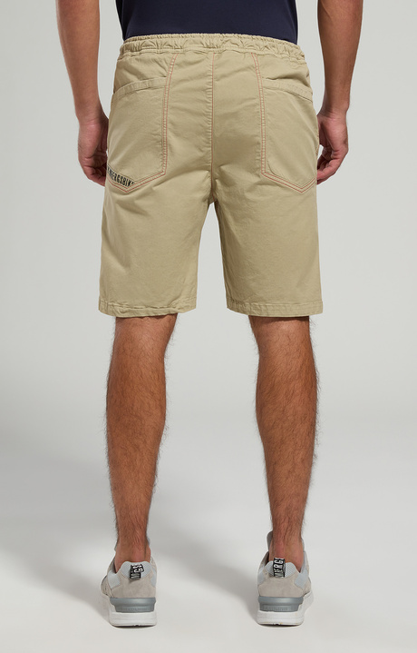 Men's shorts with elasticized waist, SPONGE Men's shorts with elasticized waist, SPONGE, hi-res-1