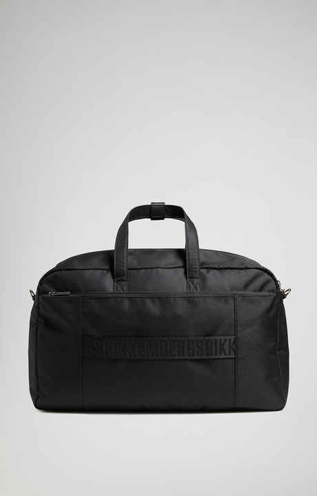 Travel men's duffle bag, BLACK Travel men's duffle bag, BLACK, hi-res-1
