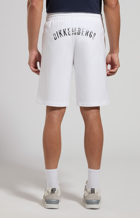 Men's shorts, WHITE Men's shorts, WHITE, hi-res-1
