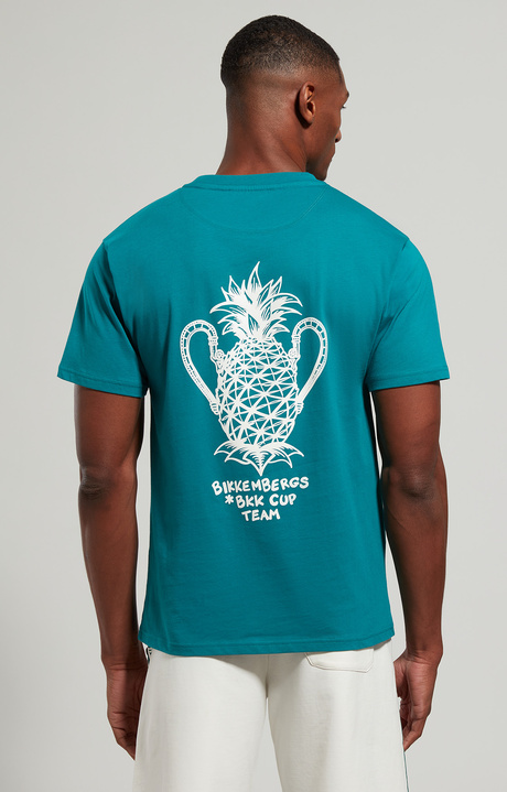 Men's T-shirt with back print, EVERGLADE Men's T-shirt with back print, EVERGLADE, hi-res-1