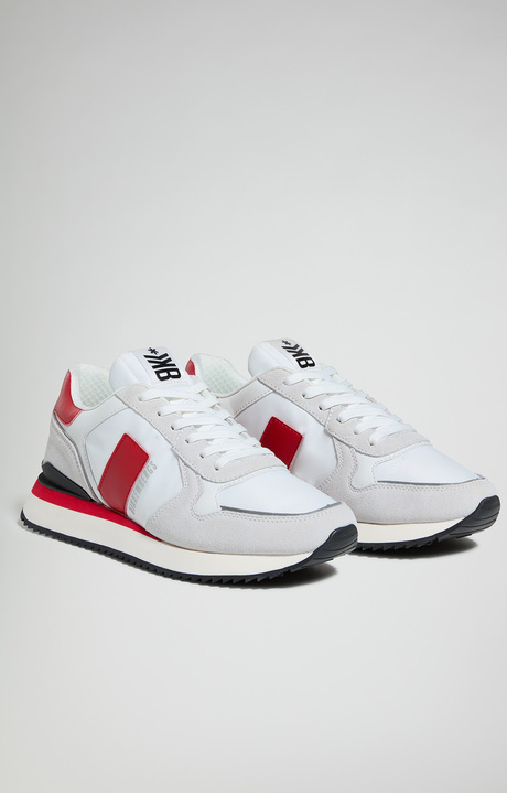 Men's sneakers - Puyol M, WHITE/RED Men's sneakers - Puyol M, WHITE/RED, hi-res-1