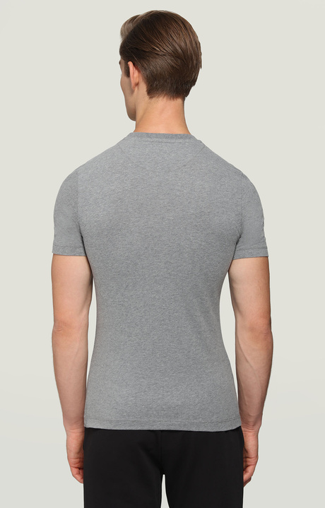Men's T-shirt with Gym print, DARK GREY MELANGE Men's T-shirt with Gym print, DARK GREY MELANGE, hi-res-1