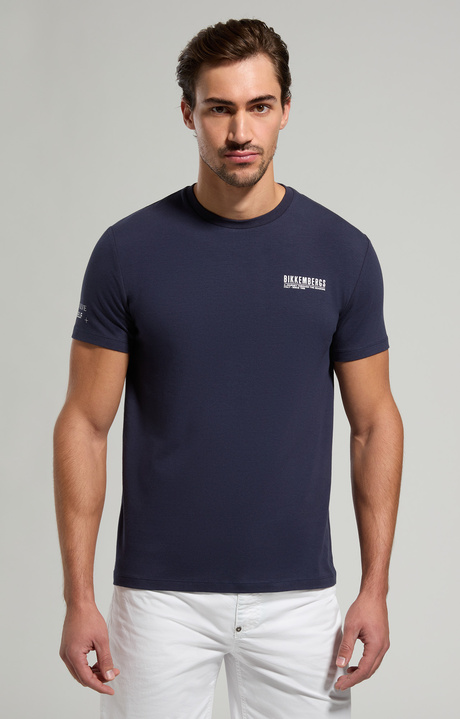 Printed men's shirt, DRESS BLUES, hi-res-1