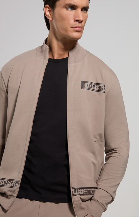 Men's stretch sweatshirt, CINDER Men's stretch sweatshirt, CINDER, hi-res-1