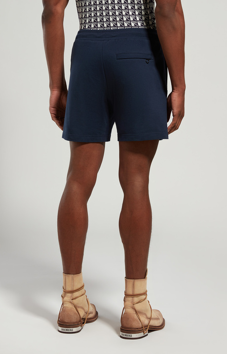 Embroidered men's shorts, DRESS BLUES, hi-res-1