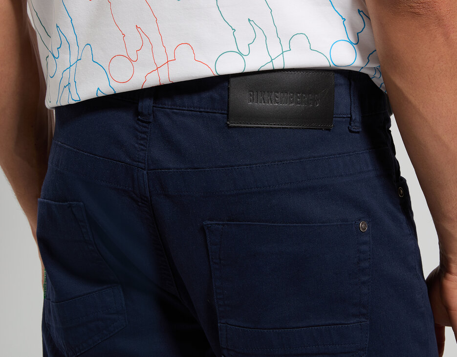 Garment-dyed men's pants, DRESS BLUES Garment-dyed men's pants, DRESS BLUES, hi-res-1