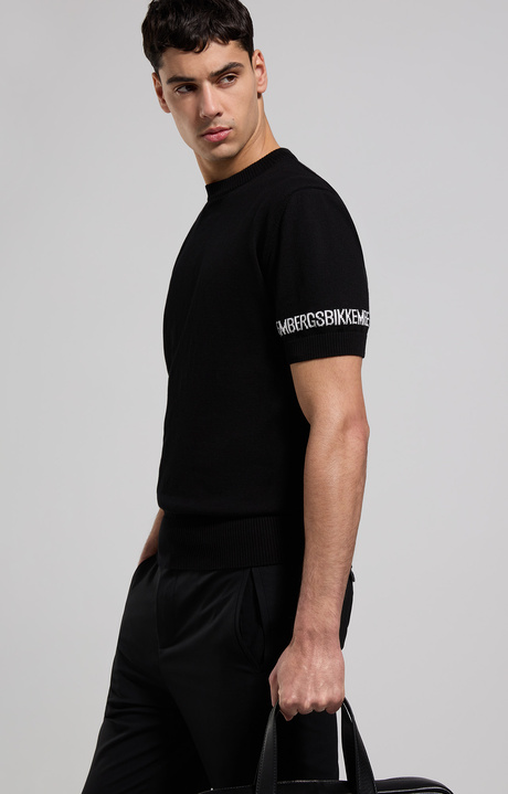 Men's short sleeve shirt, BLACK Men's short sleeve shirt, BLACK, hi-res-1