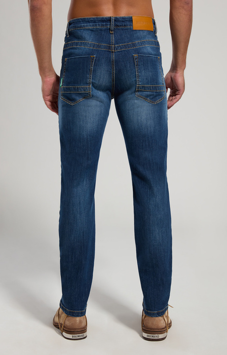 Regular fit men's jeans, BLUE DENIM MEDIUM/DARK LAV.3, hi-res-1