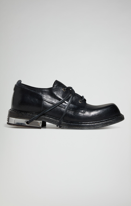 Men's lace-up shoes - Met Hole, BLACK Men's lace-up shoes - Met Hole, BLACK, hi-res-1