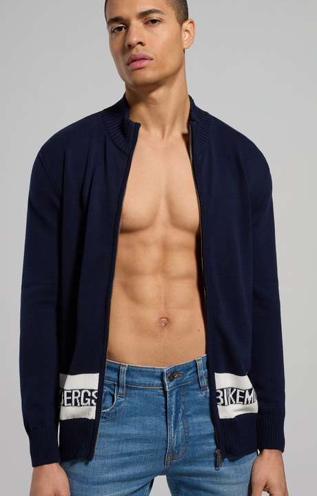 Men's zip pullover, DRESS BLUES Men's zip pullover, DRESS BLUES, hi-res-1