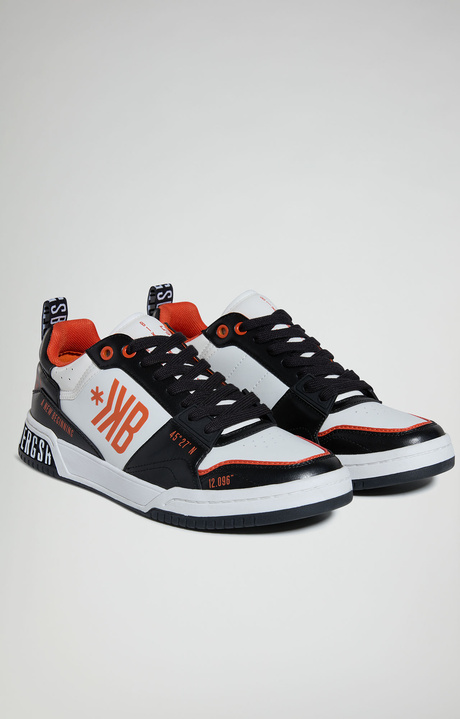 Shaq M men's sneakers, BLACK/ORANGE/WHITE Shaq M men's sneakers, BLACK/ORANGE/WHITE, hi-res-1