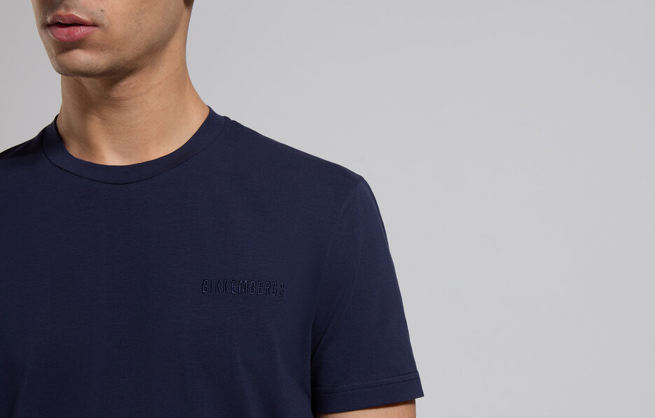 Embroidered men's T-shirt, DRESS BLUES Embroidered men's T-shirt, DRESS BLUES, hi-res-1