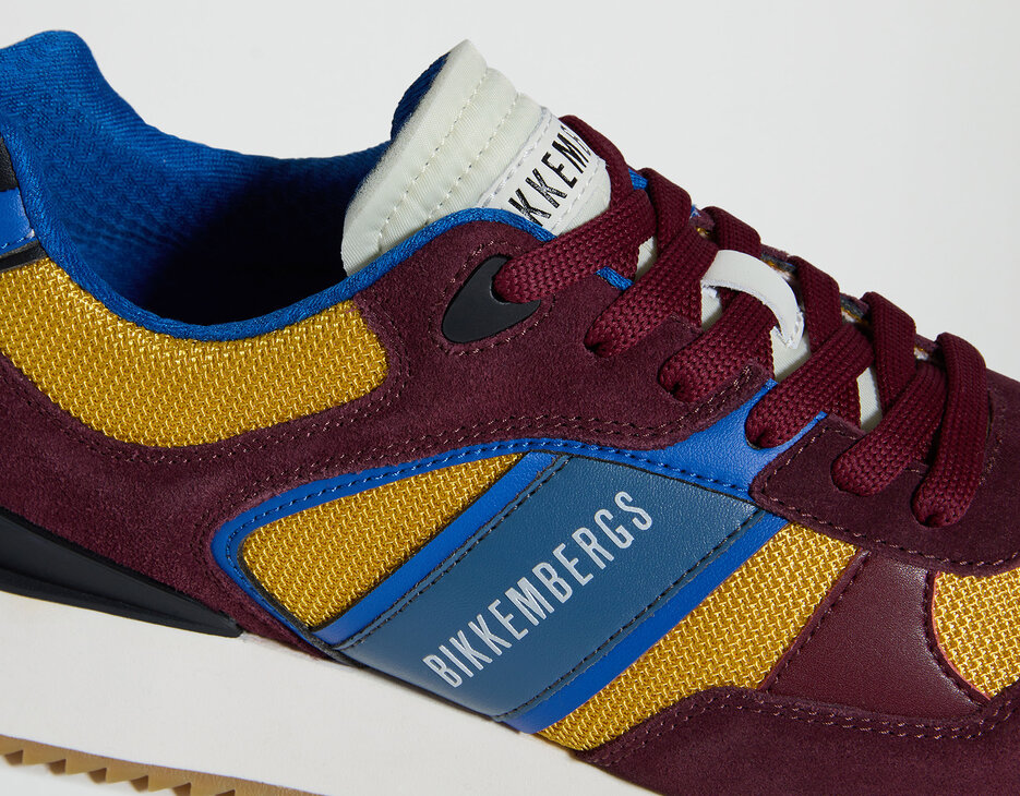 Puyol M men's sneakers, CHERRY/MUSTARD/BLUETTE/BLACK Puyol M men's sneakers, CHERRY/MUSTARD/BLUETTE/BLACK, hi-res-1