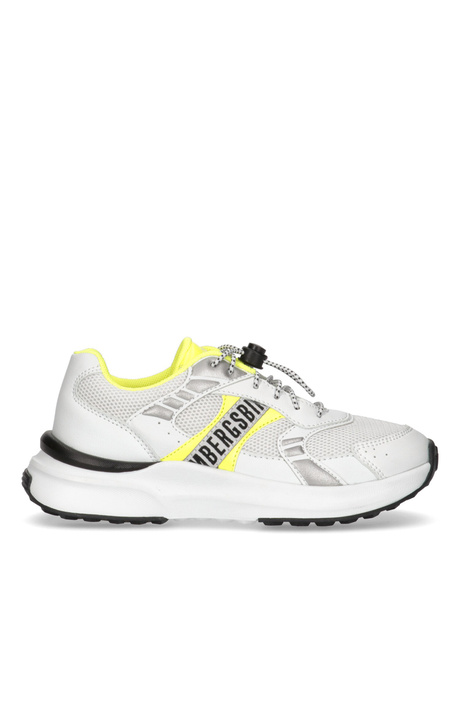 Cliff boy's sneakers, WHITE/YELLOW Cliff boy's sneakers, WHITE/YELLOW, hi-res-1