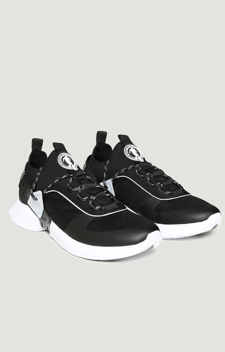 Men's sneakers Greg with appliques, BLACK Men's sneakers Greg with appliques, BLACK, hi-res-1
