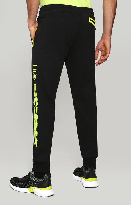 FLEECE PANTS, BLACK, hi-res-1