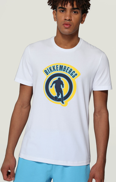 Men's T-shirt with 3D print, OPTICAL WHITE Men's T-shirt with 3D print, OPTICAL WHITE, hi-res-1