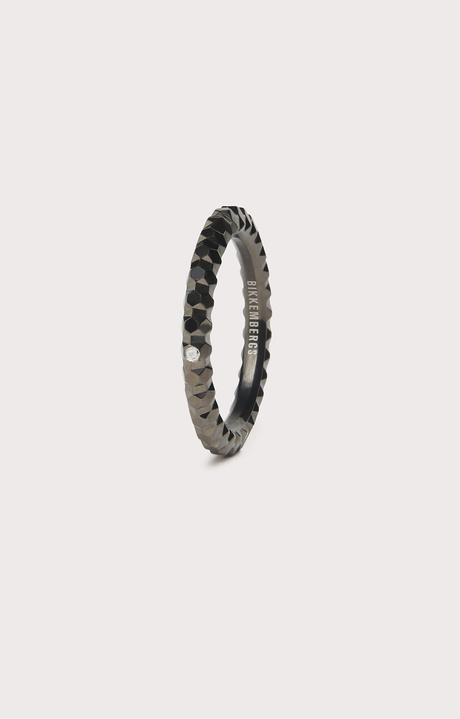Bikkembergs multifaceted ring with diamond, 300 Bikkembergs multifaceted ring with diamond, 300, hi-res-1