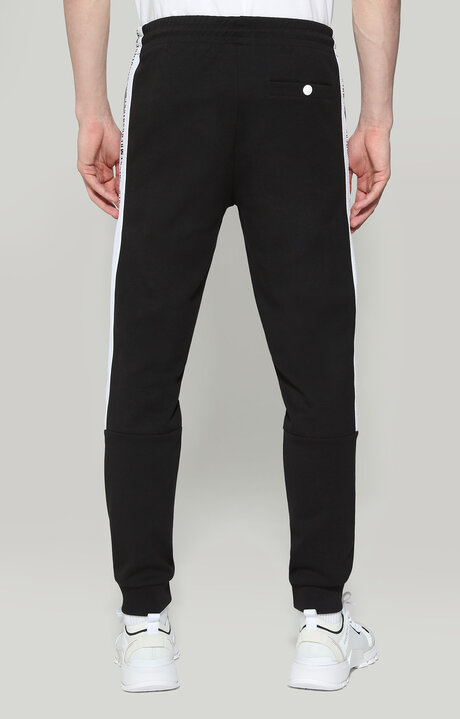 FLEECE PANTS, BLACK, hi-res-1
