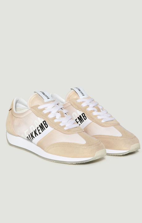 Women's sneakers Julie with metallic accents, LIGHT GOLD Women's sneakers Julie with metallic accents, LIGHT GOLD, hi-res-1