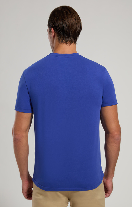 Men's print T-shirt, CLEMATIS BLUE Men's print T-shirt, CLEMATIS BLUE, hi-res-1