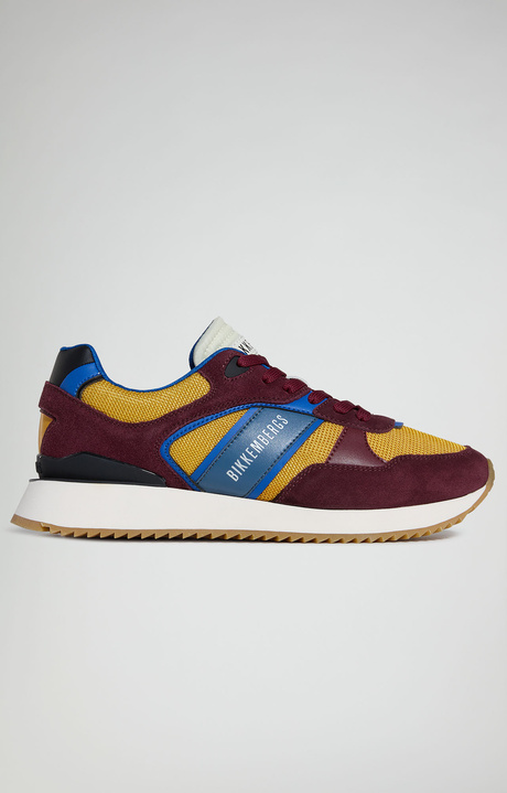 Puyol M men's sneakers, CHERRY/MUSTARD/BLUETTE/BLACK Puyol M men's sneakers, CHERRY/MUSTARD/BLUETTE/BLACK, hi-res-1