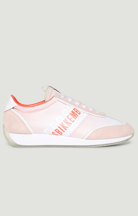 Women's sneakers Julie in suede leather, LIGHT PINK/CORAL Women's sneakers Julie in suede leather, LIGHT PINK/CORAL, hi-res-1