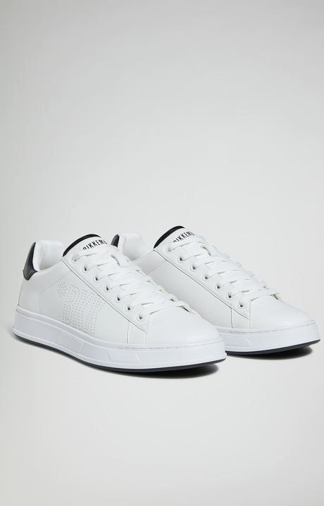 Men's sneakers - Claudius M, WHITE/BLACK Men's sneakers - Claudius M, WHITE/BLACK, hi-res-1