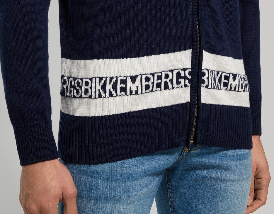 Men's zip pullover, DRESS BLUES Men's zip pullover, DRESS BLUES, hi-res-1
