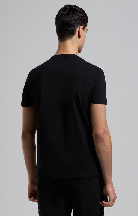 Men's print T-shirt, BLACK Men's print T-shirt, BLACK, hi-res-1