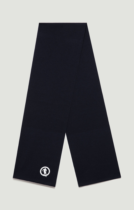 Men's scarf – Sport 25x180 cm, NAVY LOGO WHITE Men's scarf – Sport 25x180 cm, NAVY LOGO WHITE, hi-res-1