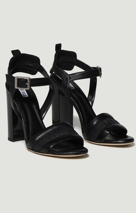 Women's high heel sandals - Vichia, BLACK/BLACK Women's high heel sandals - Vichia, BLACK/BLACK, hi-res-1