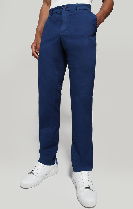 Men's pants with pocket detail, BLUE Men's pants with pocket detail, BLUE, hi-res-1