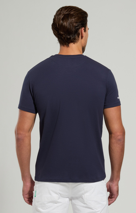 Printed men's shirt, DRESS BLUES, hi-res-1