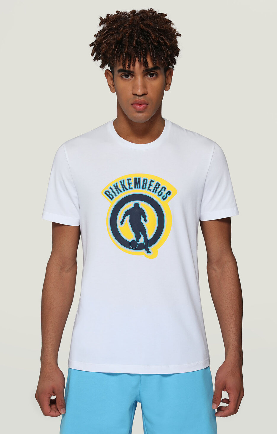 Men's T-shirt with 3D print, OPTICAL WHITE Men's T-shirt with 3D print, OPTICAL WHITE, hi-res-1