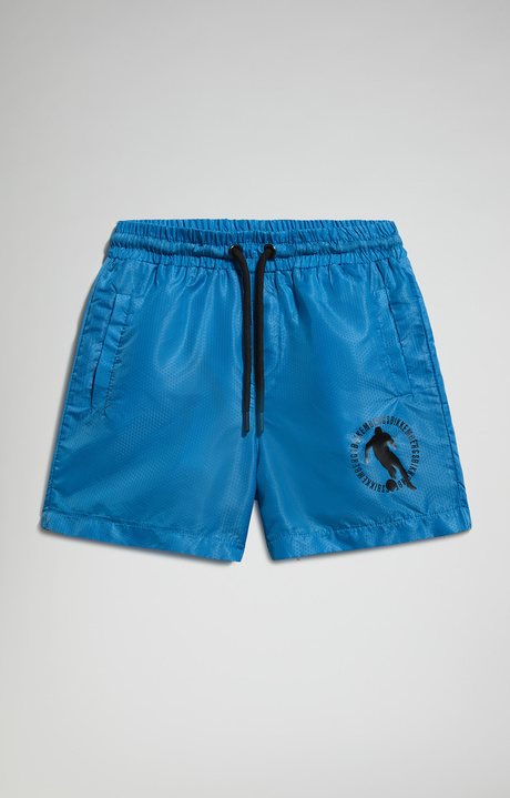 Boy's swim trunks, TURQUOISE Boy's swim trunks, TURQUOISE, hi-res-1