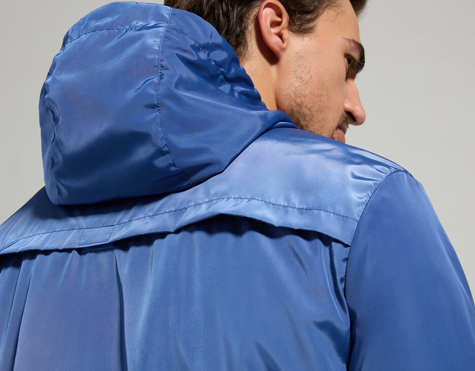 Waterproof men's jacket, DARK BLUE Waterproof men's jacket, DARK BLUE, hi-res-1