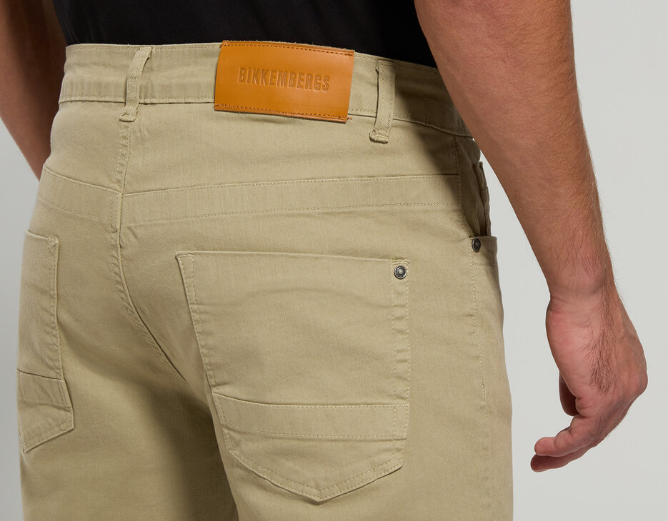 Garment-dyed men's pants, SPONGE Garment-dyed men's pants, SPONGE, hi-res-1