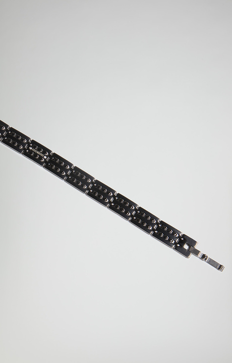 Input men's bracelet with diamonds, GREY Input men's bracelet with diamonds, GREY, hi-res-1