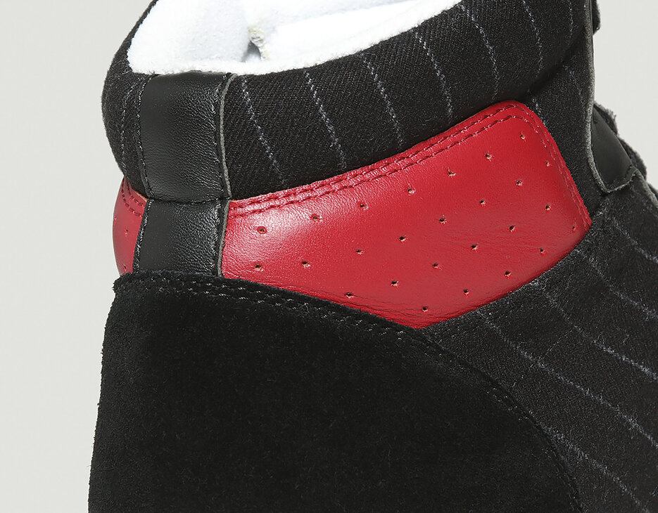 Sigger men's high top sneakers , BLACK Sigger men's high top sneakers , BLACK, hi-res-1