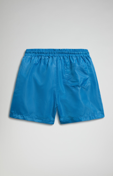 Boy's swim trunks, TURQUOISE Boy's swim trunks, TURQUOISE, hi-res-1