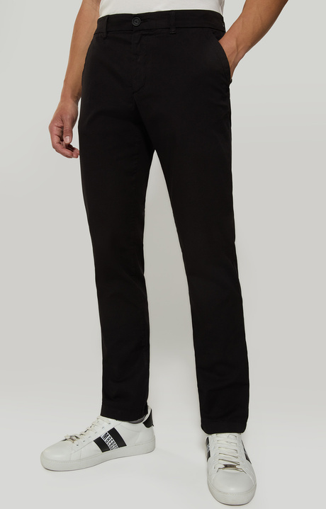 Men's pants with pocket detail, BLACK Men's pants with pocket detail, BLACK, hi-res-1