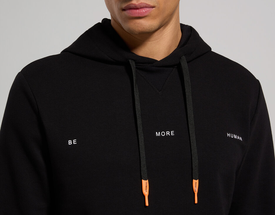 Men's hoodie, BLACK Men's hoodie, BLACK, hi-res-1