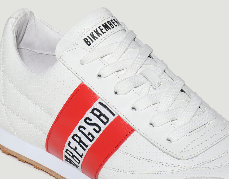 MEN'S SNEAKERS SOCCER, WHITE/RED MEN'S SNEAKERS SOCCER, WHITE/RED, hi-res-1