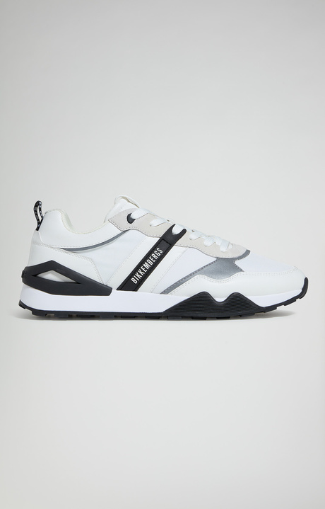Men's sneakers - Retrò M, WHITE/SILVER Men's sneakers - Retrò M, WHITE/SILVER, hi-res-1