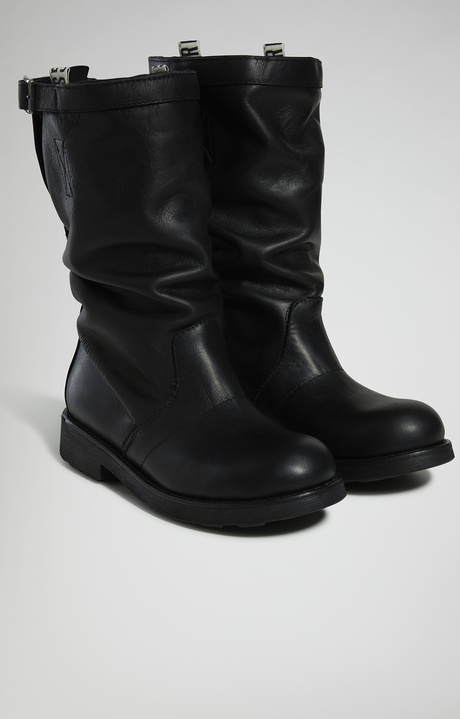 GD slouchy women's ankle boots, BLACK GD slouchy women's ankle boots, BLACK, hi-res-1