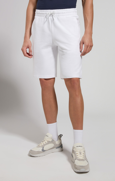 Men's shorts, WHITE Men's shorts, WHITE, hi-res-1
